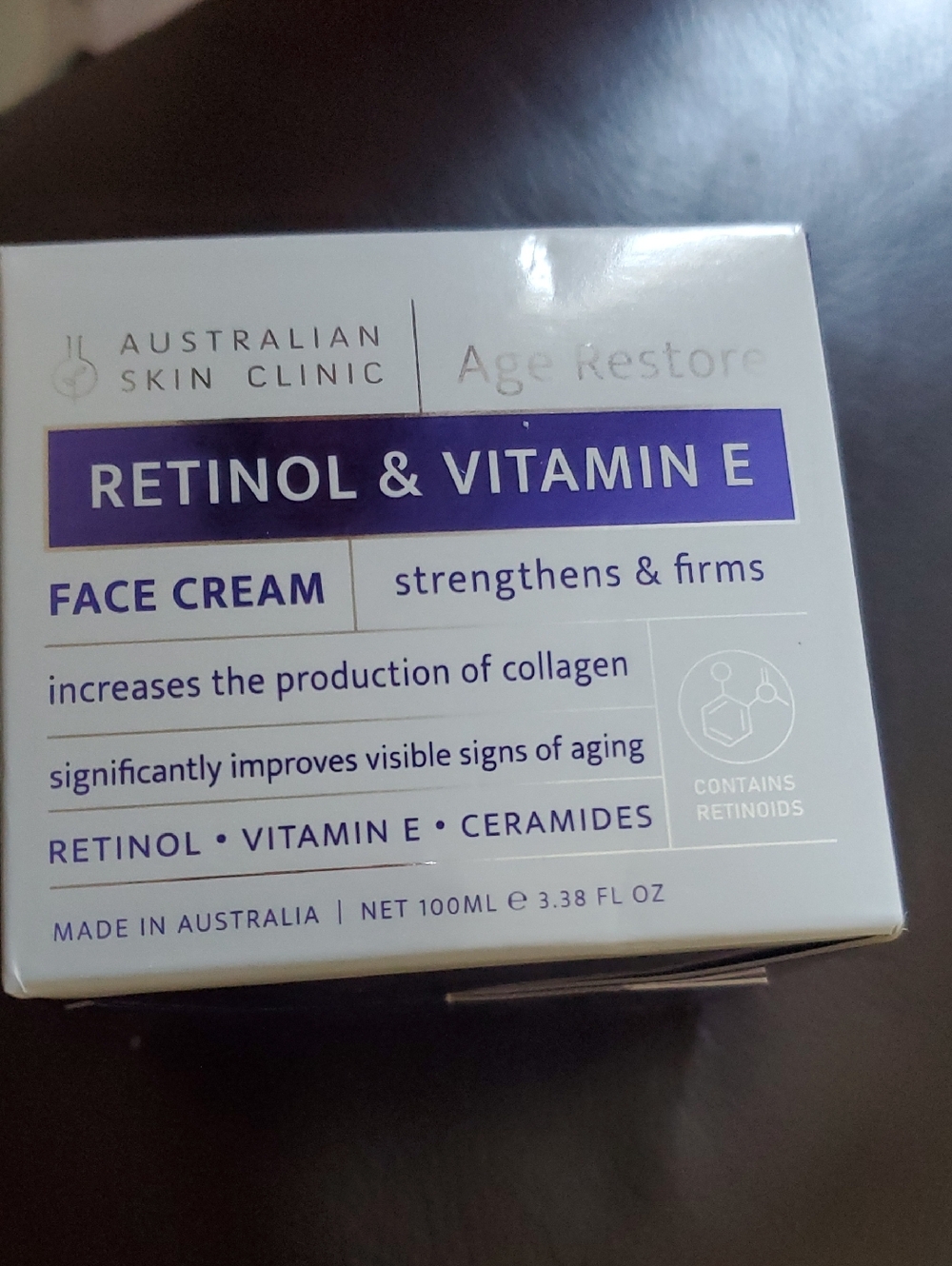 Retinol & Vitamin E Face Cream - White